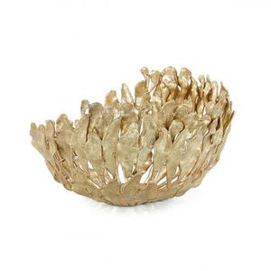 Bol à fruits en laiton antique, doré poli, pour servir des dattes, cadeaux d'affaires, occasions, vaisselle élégante, écologique - Product Image 4
