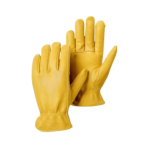 Guantes de conductor de cuero de dedo completo Premium con 100% guantes elegantes transpirables y cómodos perfectos para uso diario - Product Image 1