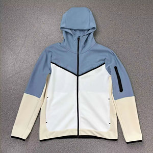 Custom Wind runner Tech Fleece Vêtements de sport de haute qualité Survêtement à capuche avec logo Survêtement d'entraînement pour hommes Jogging Gym Fournisseur de sweats à capuche - Product Image 1