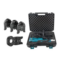 Herramienta de Prensado Hidráulica Eléctrica ZUPPER CZ-1550 para Tuberías de Acero Inoxidable, PEX, Multicapa y Cobre