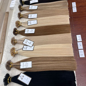 Cabello Remy de calidad de lujo que teje el cabello vietnamita crudo liso queratina de plástico sin desprendimiento sin enredos disponibles varios colores - Product Image 1