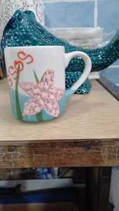 Custom 3D Relief Cute Ceramic <b>Mug</b> Hand Painted Lemon Nautical Design Handmade Dishwasher Safe Gift <b>Box</b> Packaging Giveaway Gift - Product Image 4