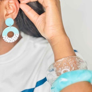 Pulseras y Brazaletes de Resina para Mujer, Nueva Colección, Joyería Estilo Ángel para Fiestas y Bodas, Alta Calidad - Product Image 3