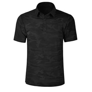 T-shirts polo pour hommes 100% coton décontracté en gros OEM Service personnalisé avec logo uni à manches courtes imprimé - Product Image 4