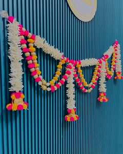 Bandarwal decorativo, decoración Ganpati, pompón jazmín Toran, decoración de entrada, decoración Diwali, colgante de pared, Festival - Product Image 2