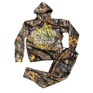 Fabricantes de Sudaderas con Capucha Corta con Cremallera, Estampado de Camuflaje Real Tree, Personalizadas, Extra Grandes, con Pedrería - Product Image 4