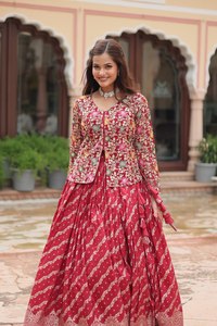 Lehenga boda diseñador tradicional hermosa Lehenga, con blusa de lujo, Dupatta fiesta pakistaní boda - Product Image 6