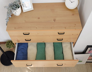 Wooden Enlarged 4-drawer Storage Chest of Drawers - Product Image 6