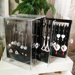 Boîte de présentation de bijoux en acrylique moderne et écologique avec tiroirs pour l'organisation des bijoux - Product Image 2