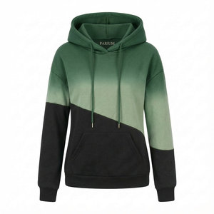 Sweat-shirts à capuche pour femmes en gros, commande en vrac, couleurs contrastées, logo personnalisé, tailles et couleurs, sweat-shirts en polaire décontractés pour l'hiver - Product Image 4