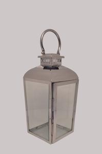 Candelabros de acero inoxidable para decoración navideña, minilinterna decorativa para exteriores, color blanco - Product Image 4