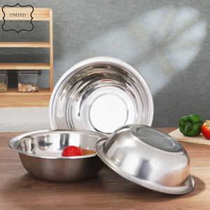 2024 ensemble de grande capacité en acier inoxydable de style moderne lave-vaisselle empilable bol de cuisson à mélanger multi-usages - Product Image 4