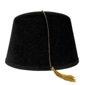El mejor proveedor por encargo Masonic Regalia Granate con oro Fez Hat Nueva moda al por mayor Fez Hat - Product Image 4