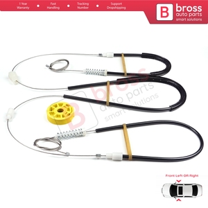 Kit de réparation de lève-vitre BWR402 pour porte avant gauche ou droite de la Série 5 E39 1996-03/1999 4/5 portes pré-lifting 51338159831 5133 - Product Image 4