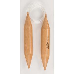 Aiguilles à tricoter en bois-46-35mm, US 70 - Product Image 1