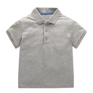 <b>LOW</b> MOQ Wholesale Polo <b>Shirts</b> for Kids 100% Cotton Plain <b>T</b>-<b>shirt</b> with Custom Logo Polo <b>Neck</b> Kids <b>T</b>-<b>shirt</b> - Product Image 5