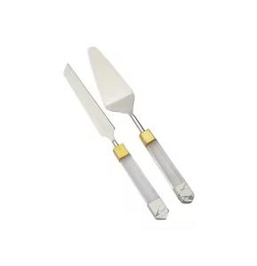 Couteau de serveur de gâteau en acier inoxydable de longue durée fabriqué à partir de coupe de gâteau en matériau de qualité supérieure - Product Image 5