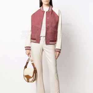 แจ็กเก็ตสตรีเสื้อกีฬาผ้าแคนวาสแบบมืออาชีพระบายอากาศได้ดีมีขาตั้งสำหรับฤดูใบไม้ร่วง - Product Image 2