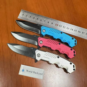 格安卸売シリーズOEM折りたたみナイフ、様々な色のハンティングナイフ、固定刃ドイツ製ステンレス鋼ポケットナイフ - Product Image 4
