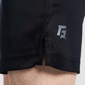 กางเกงบาสเก็ตบอล GA Fusion Street Wear ผ้าโพลีเอสเตอร์ 100% สวมใส่สบาย ไซส์ XXS สีดำ กางเกงผ้าฝ้ายตกแต่งด้วยโลโก้ - Product Image 5