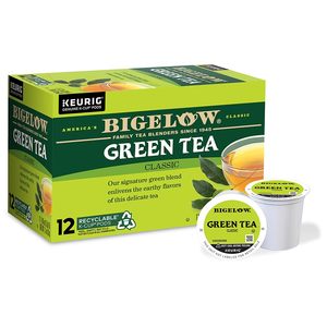 Bigelow <b>Tea</b> Green <b>Tea</b> Keurig K-Cup Pods <b>Box</b>, Caffeinated, 7.8 Oz, 12 Count, Pack of 6 - Product Image 3