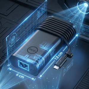 Caricabatterie USB-C da 100W per Laptop Dell, Adattatore AC per Laptop - Product Image 3
