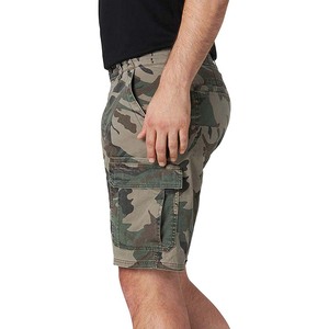 Pantalones cortos cargo informales para hombre para entrenamiento Pantalones de lona hasta la pantorrilla de cintura media con estampado digital multibolsillos - Product Image 2