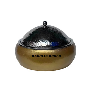 Olla Caliente Redonda de Madera, Diseño Personalizado, Cazuela Hecha a Mano, Clásica y Elegante, Calentador de Comida de Madera Nuevo al por Mayor - Product Image 2