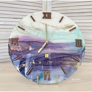 Reloj colgante de pared de resorts modernos de gran tamaño de calidad superior Admirable New Look Reloj de pared interior hecho a mano de diseñador moderno - Product Image 6