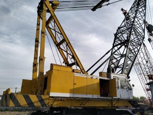 Original <b>Paint</b> Used IHI CCH1500E 150 ton Crawler Crane Second <b>Hand</b> IHI Lifting Crawler Crane - Product Image 6