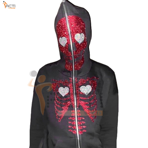 New Arrival Outdoor Wear Casual <b>Rhinestone</b> <b>Hoodies</b> Quick Dry Men Plain Color Men <b>Rhinestone</b> <b>Hoodies</b> - Product Image 3