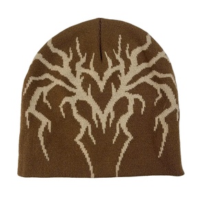 Gorro de Punto Acrílico con Diseño Jacquard y Estampado Digital, Color Negro, para Invierno y Esquí, Venta al por Mayor, Unisex 2026 - Product Image 6
