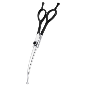 Premium Curved Grooming Fancy <b>Scissors</b> Blunt Edge Stainless Steel Pet Hair Trimming Shears Professional Salon Quality - Product Image 1
