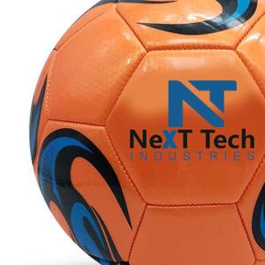 Ballon d'entraînement de football Matériau PU à des fins d'entraînement avec conception personnalisée et logo personnalisé par Next Tech Industries - Product Image 4