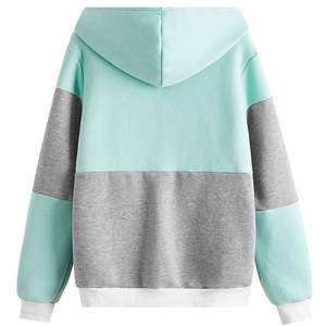 Sudaderas con capucha informales para mujer con logotipo personalizado al por mayor, sudaderas de moda de peso pesado, suéter deportivo de entrenamiento, sudaderas con capucha blancas de gran tamaño - Product Image 5