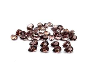 Escapolita Natural, corte de pera, piedras preciosas sueltas, 10 Uds., 6*8MM, 10CT, escapolita Natural facetada, piedra de escapolita para hacer joyas - Product Image 3