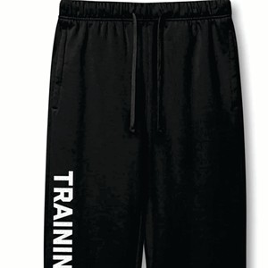 Streetwear personnalisé de jogging pour hommes Pantalon de survêtement jambe droite vierge Pantalon de survêtement cargo empilé - Product Image 6