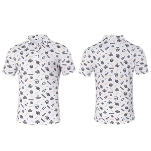 <b>Men</b> Fashion Polo <b>Shirt</b> | Sublimation <b>Floral</b> Print Polo | Street & Golf Wear Athletic Polo <b>Shirt</b> <b>Men</b> - Product Image 3