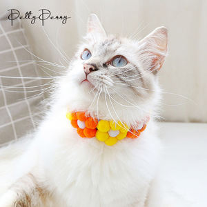 Kalung kucing kelas atas, aksesori hewan kecil kerah bel Perro untuk anjing dan kucing - Product Image 5