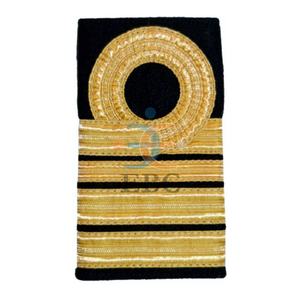 Paulette erchant apaptain oyoyal anks 1 URL urna y 3 Stripes pauniform paupaulettes con Gold etallic ench rench - Product Image 6