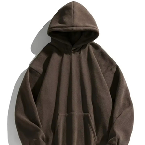 Jersey de invierno de calidad superior para hombre Sudadera con capucha de lana Diseño de nuevo estilo con patrón de impresión Básicos ligeros, mezcla de algodón - Product Image 1
