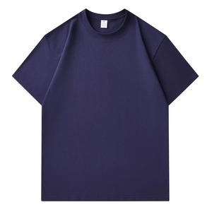 OEM Men's 100% Cotton T-Shirts Plus Size Easy Care Style O-Neck Collar Breathable Fabric Printed Front Logo Silk Screen Printing - Product Image 5