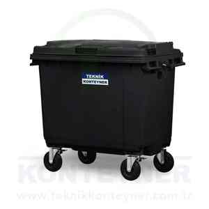 Contenedor de Basura de Plástico de Lujo de 660L, Fabricante Turco, Venta Caliente, Alta Calidad, Mejor Producto, HDPE - Product Image 3