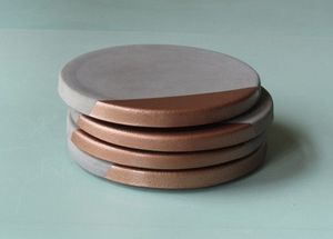 ที่รองแก้วทองแดงแบบค้อนทุบ,ที่รองแก้วกลมสไตล์ค้อนทองแดงบริสุทธิ์สำหรับแก้วน้ำใช้ในมือดีไซน์ล่าสุด - Product Image 5