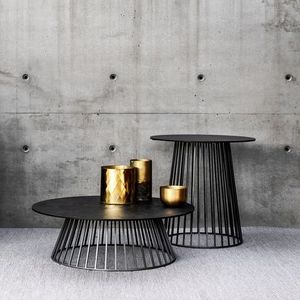 Best Price Handmade Iron Frame <b>Gold</b> Finished <b>Side</b> <b>Table</b> with Aluminum Top Used for Living Room Sofa <b>Side</b> Study Room - Product Image 3