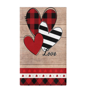 ผ้ากระสอบแป้ง100% ผ้าเช็ดจานผ้าเช็ดจานผ้าเปล่าสำหรับใช้ในครัวงานพิมพ์แบบ DIY (สีขาว) - Product Image 5