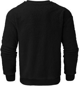Sweatshirts coupe-vent à séchage rapide pour hommes avec logo personnalisé 100% coton pour l'hiver Technique de teinture unie - Product Image 3