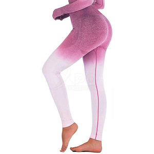 Sport Girls Seamless Fitness Sport Wear Leggings 2024 High Elastic Gym Wear Leggings para venta en línea - Product Image 6