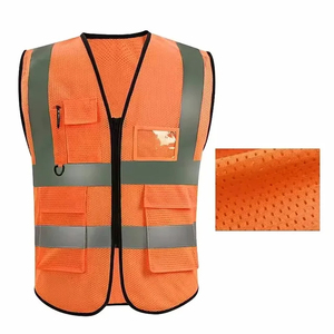 Chaleco de seguridad superior OEM más vendido con cinta reflectante, ligero y diseñado para la máxima seguridad de los trabajadores - Product Image 5