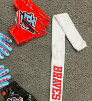 Guantes de receptor ligeros hechos a medida de alta calidad de primera calidad Guantes de fútbol americano para exteriores con diseño único